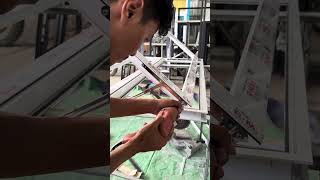 Install friction hinge triple casement [upl. by Ained]