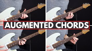 How To Use Augmented Chords Musically On Guitar [upl. by Akerahs]