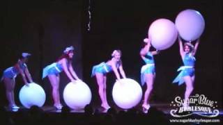 Sugar Blue Burlesque  Balloon Dance [upl. by Berkman]