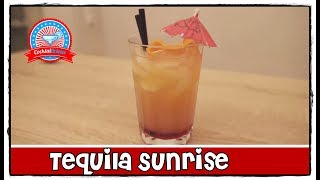 Tequila Sunrise Cocktail selber machen 🍷 [upl. by Eldora]