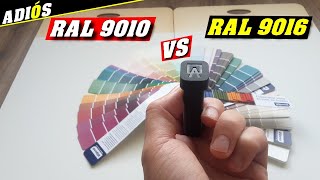 RAL 9010 VS 9016  De TRUC om PICO bello kleurencombinaties te maken kleuren combineren woonkamer [upl. by Yzus]