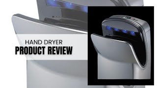 Highest Standard of Efficiency World Dryer Vertical Hand Dryer Tested and Reviewed [upl. by Baily]