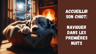 Accueillir son chiot Naviguer dans les Premières Nuits🌛 [upl. by Oremodlab996]