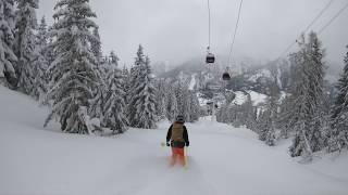 GoPro Followcam Powder Skiing in Gastein with Sandra Lahnsteiner [upl. by Barbi]