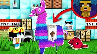 ¡LOS COMPAS SE ESCONDEN DENTRO DE UNA LLAMA DE FORTNITE 😂🔥 MINECRAFT EL ESCONDITE 34 [upl. by Arac]