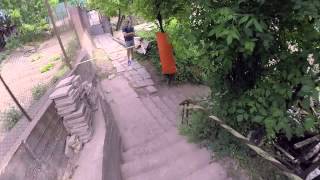 Blake Samson Ternovo Bulgaria Urban Downhill run [upl. by Alcina]