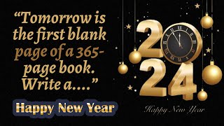 Best New Years Quotes To Celebrate 2024  Happy New Years Quotes To Welcome In 2024  Best Quotes [upl. by Eiralc]