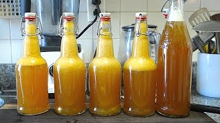 Beginners Guide To Fermentation Bottling  Flavoring Kombucha [upl. by Melc]