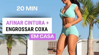 O MELHOR Treino Para AUMENTAR Coxas E AFINAR Cintura [upl. by Essile460]