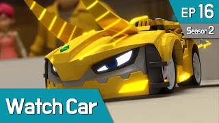 Power Battle Watch Car S2 EP16 Clash Again Jino VS Kai [upl. by Sarena]