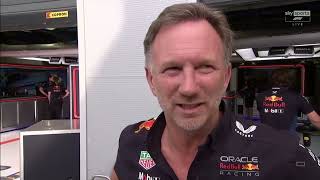 Christian Horner Post Qualifying Interview  Italian Grand Prix 2024 f1 [upl. by Jr]