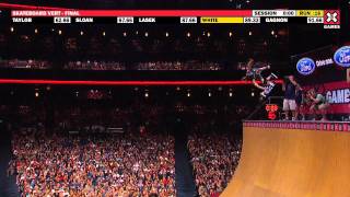 SHAUN WHITE 2011 Skateboard Vert Gold  World of X Games [upl. by Hgielsa]