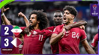 AsianCup2023  Semifinal  Islamic Republic Of Iran 2  3 Qatar [upl. by Snodgrass986]