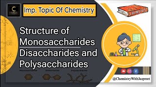 This video is about the structure of monosaccharides disaccharides and polysaccharides Chemistry [upl. by Delahk]