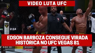 LUTA EDSON BARBOZA x SODIQ YUSUFF BRASILEIRO CONSEGUE VITÃ“RIA ESPETACULAR  RESULTADOS DO UFC [upl. by Gerk473]