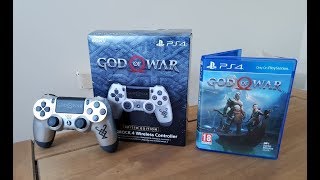 God of War PS4  Limited Edition DualShock 4 Controller Unboxing [upl. by Gayelord]