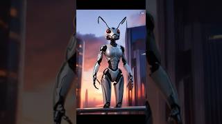 Antman in a war with aliens in space AI video shorts trending trendingshorts antman [upl. by Wiener]