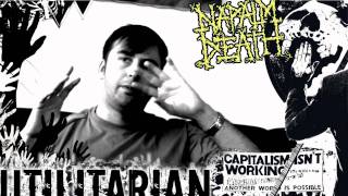 NAPALM DEATH  Utilitarian Barney talks about the Occupy Movement and riots [upl. by Katy]