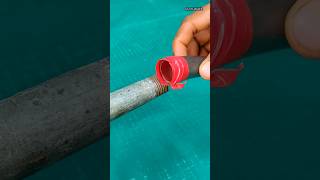 Hose Clamp With Rubber tips tricks handyman shorts [upl. by Vanessa]