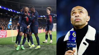 THIERRY HENRY  CE BARCELONE NA AUCUN CHANCE DEVANT MBAPPÉ ET PARIS [upl. by Deutsch]