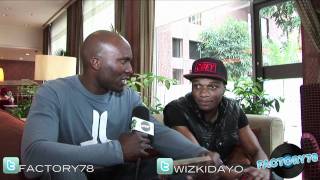 Wizkid  Pakurumo interview FACTORY78 EXCLUSIVE [upl. by Euqinaj]