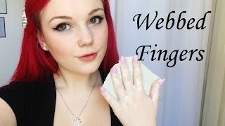 SFX MAKEUP  WEBBED FINGERS [upl. by Suolekcin]