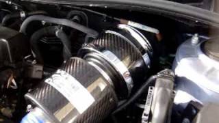 TOYOTA COROLLA CARBON CHAMBER AIR INTAKE [upl. by Arimat]