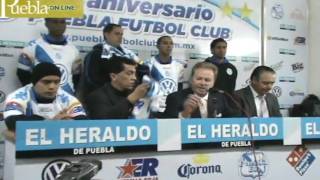 Puebla FC presenta a sus refuerzos para el 2011 [upl. by Buyer]