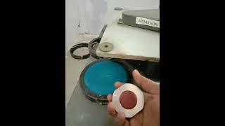 Abrasion resistance test of fabrics [upl. by Nileek]