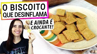 BISCOITO DE GRÃO DE BICO VEGANO COMBATA A INFLAMAÇÃO DE FORMA SABOROSA E FÁCIL [upl. by Bertram]