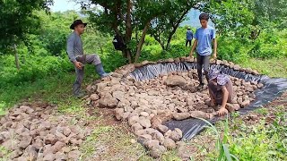 Hicimos un reservorio de agua para el Ganado en un nuevo potrero [upl. by Payson]