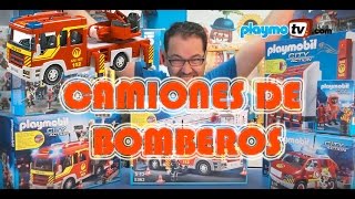 Nuevos camiones de Bomberos de Playmobil  5362 y 5363 [upl. by Atteiram196]