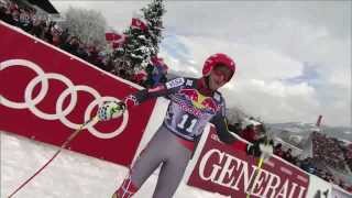 Bode Miller Kitzbühel 2014  Downhill [upl. by Leid]