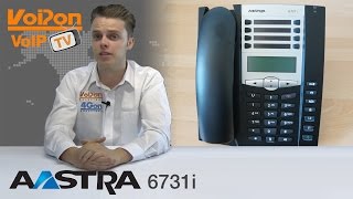 Aastra 6731i VoIP Phone Review  Unboxing [upl. by Elboa]