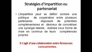 stratégie industrielle EP9 les stratégies de coopération [upl. by Nomma]