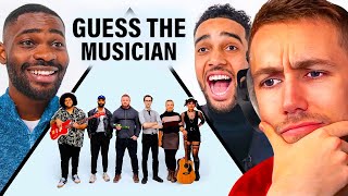 MINIMINTER REACTS TO GUESS THE MUSICIAN FT DAVE [upl. by Abel]