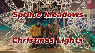 Spruce Meadows  2023 Christmas Lights  Displays  Decorations [upl. by Decker]