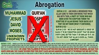 Abrogation In ISLAM amp Contradiction in QURAN Response to AntiIslamist [upl. by Esyak]