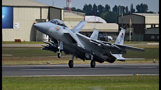 RIAT 2024 ARRIVALS [upl. by Domph345]