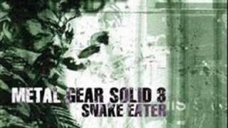 Metal Gear Solid 3 Snake Eater Soundtrack Snake Eater [upl. by Todhunter301]