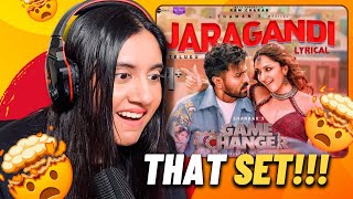 Jaragandi Lyrical Video Reaction  Game Changer  Ram Charan  Kiara Advani  Ashmita Reacts [upl. by Scharff]