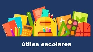 School supplies in Spanish [upl. by Esilanna315]