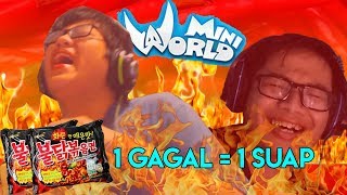 SAMYANG DUET CHALLENGE  Mini World Block Art Indonesia [upl. by Sabanrab872]