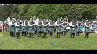 Inveraray amp District Pipe Bands medley at the Bangor UK championships [upl. by Haydon]