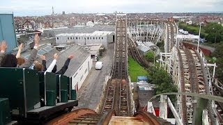 Grand National Front Seat onride HD POV Pleasure Beach Blackpool [upl. by Farrell]