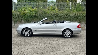 MERCEDESBENZ CLK 200 Kompressor Cabriolet W209  Bj 2005 [upl. by Bunker]