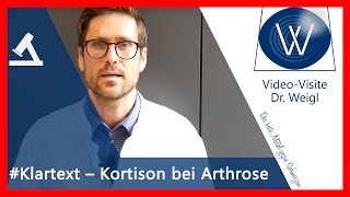 Klartext Ist Kortison bei Knieschmerzen richtig Oder schadet Cortison sogar bei Kniearthrose [upl. by Agna486]