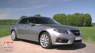 Saab 95 driven review  Auto Express [upl. by Nryhtak474]