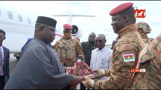 Coopération Burkina FasoSierra Leone  le président Ibrahim TRAORE reçoit son homologue Maada BIO [upl. by Aicetal7]