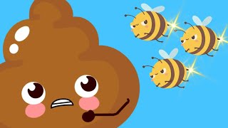 Some Bugs BITE Little Poo Poo  Silly Healthy Habits Songs By Papa Joels English [upl. by Dosh169]